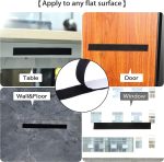 16 Feet Length 0.75 Inch Width Hook and Loop with Strong Self Adhesive Tape Strip Fastener (White) - Image 6